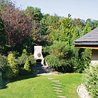 lesná záhrada rodinného domu lesná záhrada rodinného domu