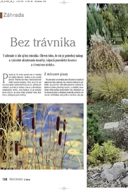 Záhrada bez trávnika Záhrada bez trávnika